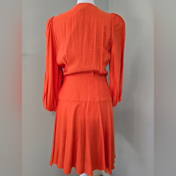 🤩Host Pick❤️NWT Alex Marie Enola Surplice Wrap Dress Women's Size 4 - Picture 5 of 11